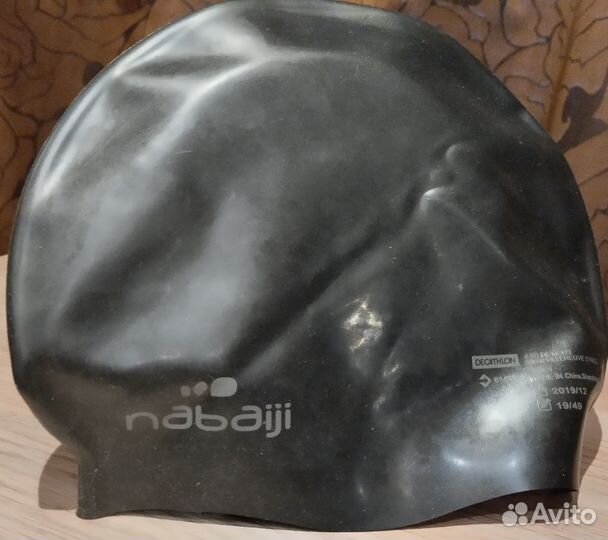 Шапочка для плавания взрослая