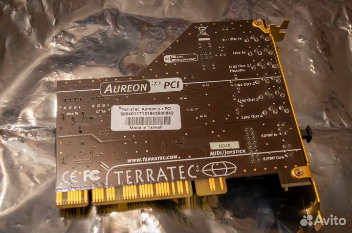Звуковая карта Terratec Aureon 7.1 PCI