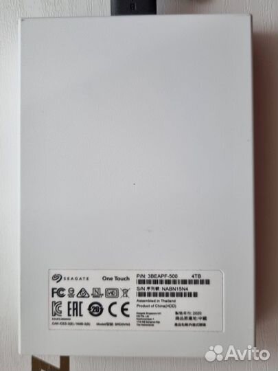 Seagate One Touch 4 tb