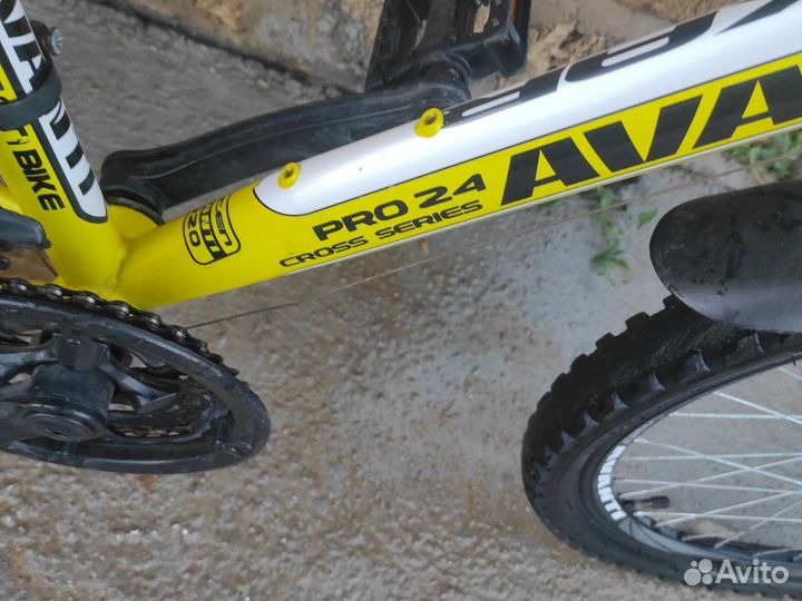 Велосипед подростковый 24 дюйма бу