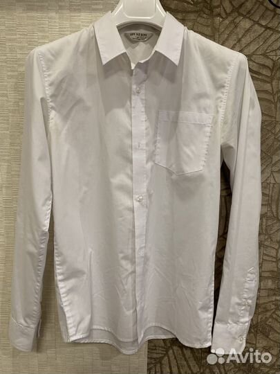 Рубашка школьная 164 170 для мальчика