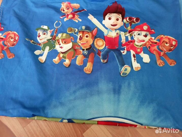 Детское постельное бельё щенячий патруль