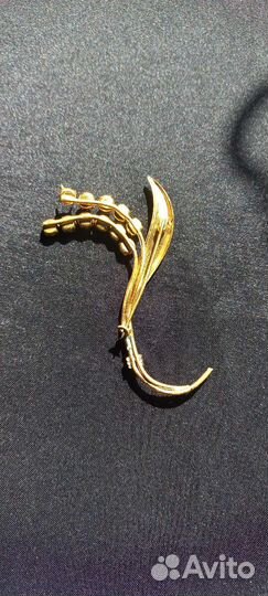 Бижутерия брошь/колье/заколка СССР под ремонт