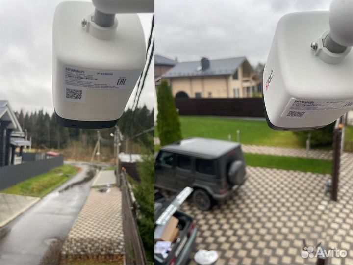 Установка видеонаблюдения для дома и бизнеса