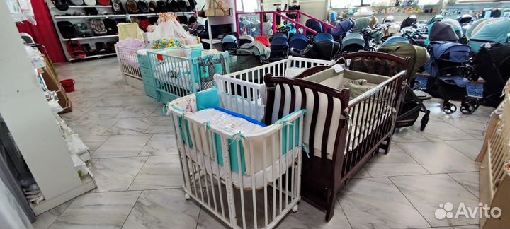 Кроватки детские в наличии. Большой выбор