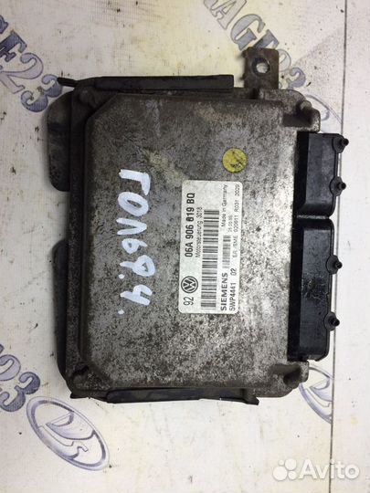 Блок управления двигателем golf 4 1.6