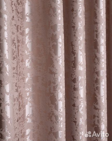 Комплект портьер Версаль Розовый шторы занавески