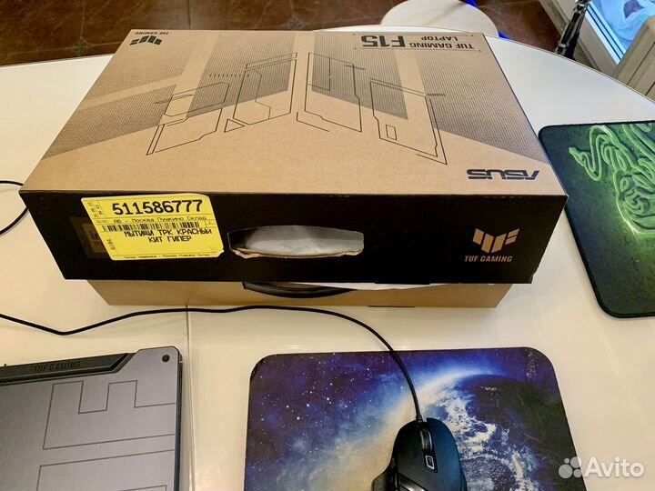 Игровой ноутбук Asus TUF Gaming F15 FX506HC 512 gb