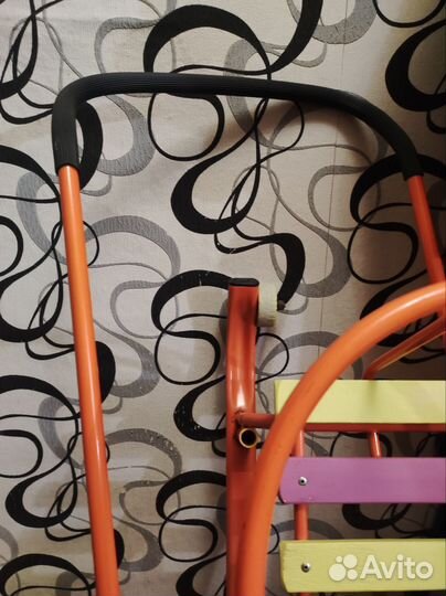 Детские санки на колесах