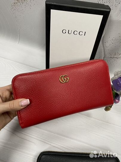 Кошелек женский Gucci кожаный