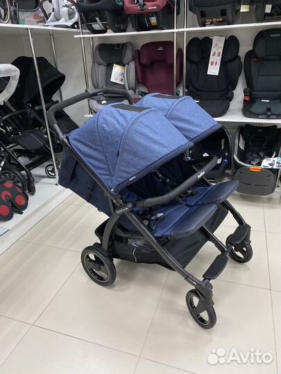 Новая коляска для двойни Peg Perego Book 4Two