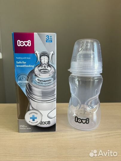 Бутылочка Lovi 250 мл
