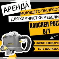 Аренда моющего пылесоса Karcher и Сушки, Пенза