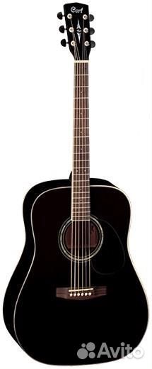 Акустическая гитара Cort earth100-BK