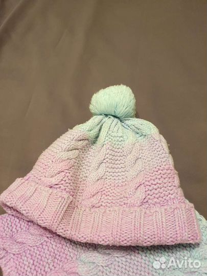 Комплект шапка, снуд