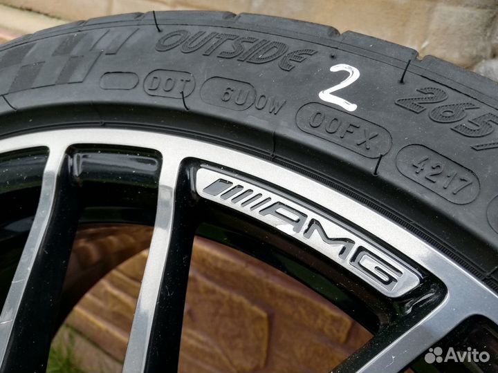 Ориг. разнорадиусные диски R19 и R20 Mercedes GT С