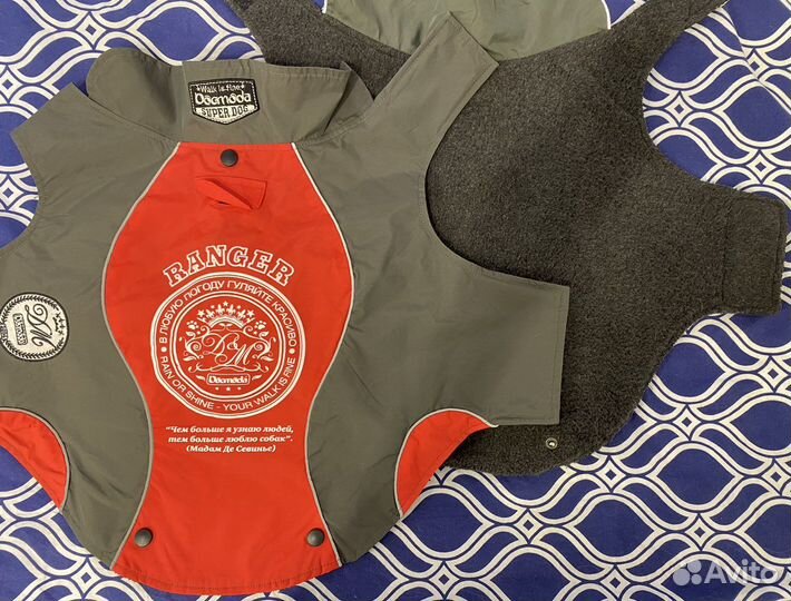 Попона для собаки + дождевик