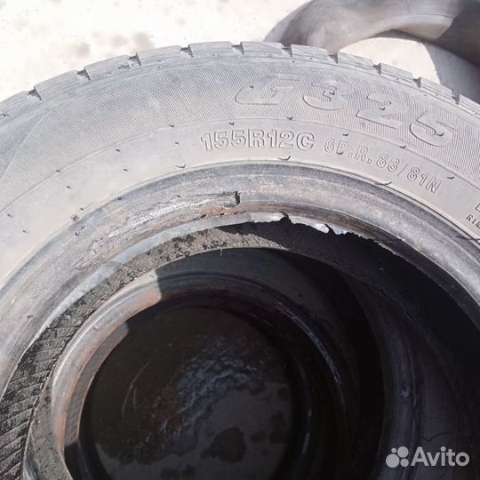 Шины бу 155 /80 R12 4 шт