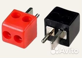 Штекер Точка-Тире для колонок 