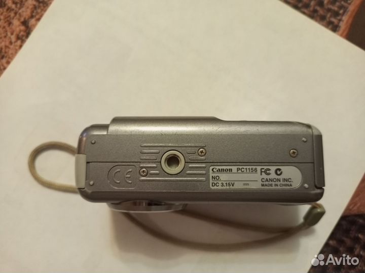 Компактный фотоаппарат canon