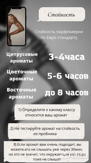 Парфюм женский и мужской