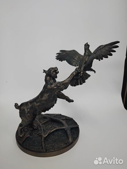 Статуэтка рысь и глухать