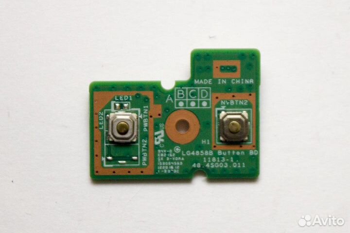 Кнопка включения Lenovo G580. Отп. в регионы