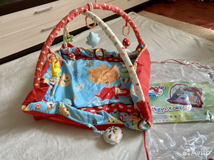 Детский развивающий коврик для детей игровой ковер