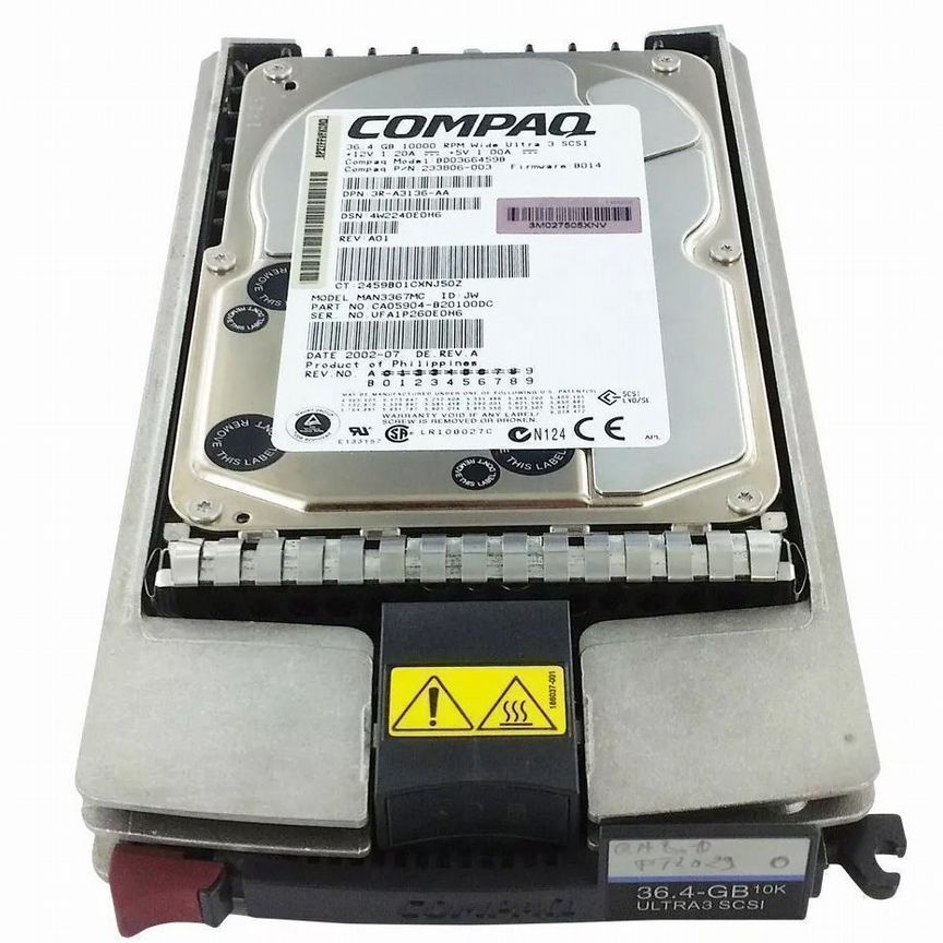 [BD0366459B] Жесткий Диск Hp 36,4gb U160scsi 3.5" Bd0366459b