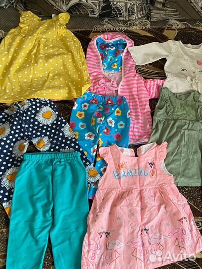 Вещи пакетом для девочки 86 92