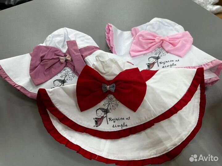 Понамы и Повязка на голову для девочки