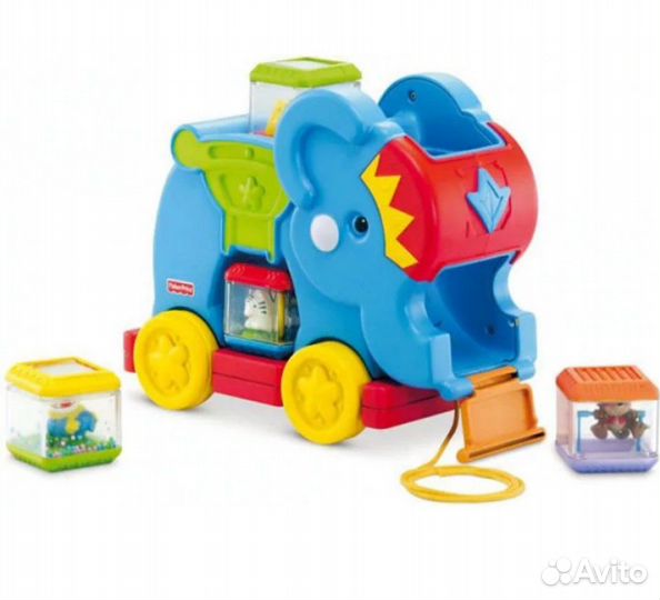 Ходунки Fisher Price, барабан, слон, сортеры и др
