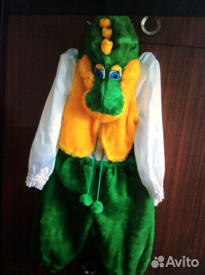 Новогодний костюм для мальчика Дракончик