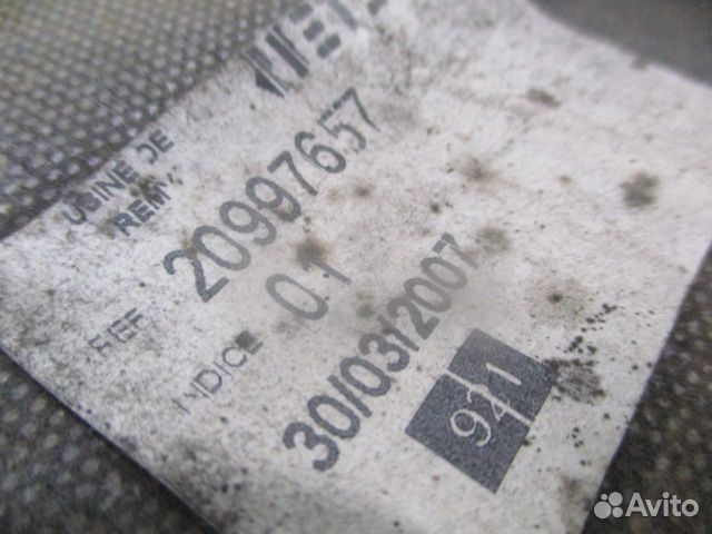 Боковая шумоизоляция шахты кабины (левая) Volvo 20