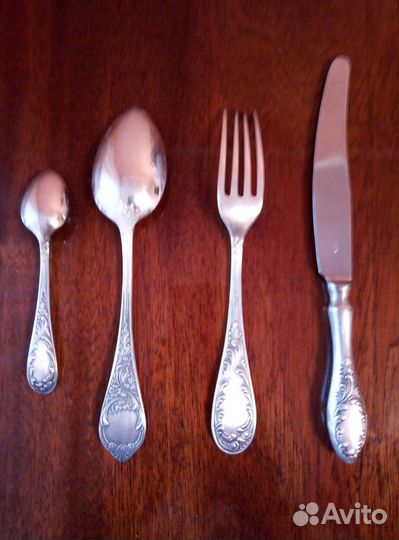 Столовые приборы мельхиор СССР