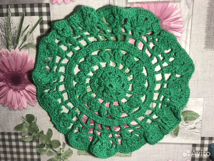Салфетки вязаные крючком
