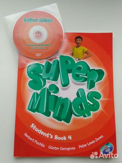 Учебник по английскому Super minds 4