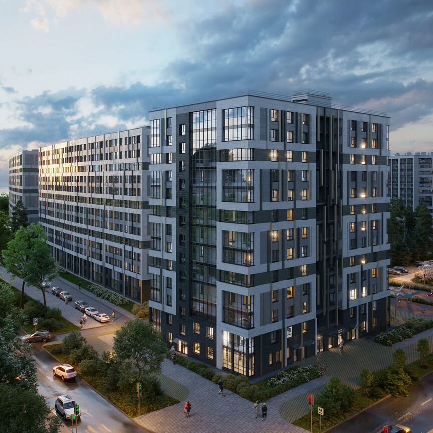 Квартира-студия, 28,7 м², 11/13 эт.