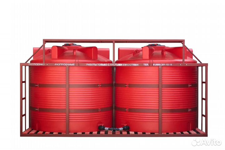 Транспортная кассета жку с трапом Каскад 12000л