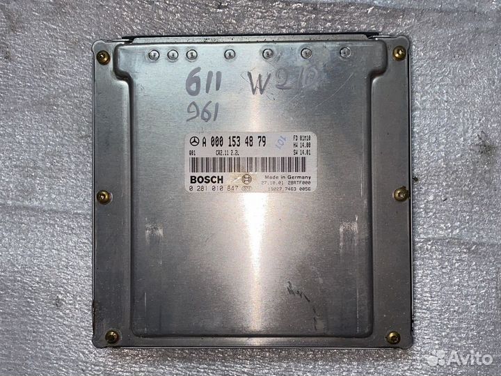 Эбу A0001534879 Mercedes W210 2.2cdi