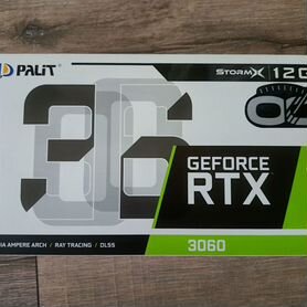 Видеокарта rtx 3060 palit stormx