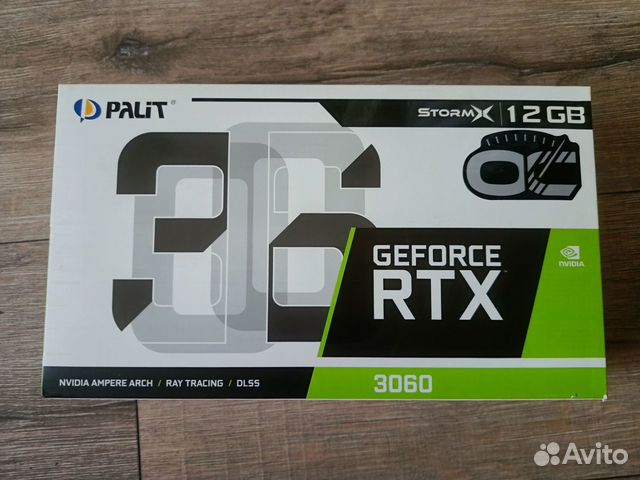 Видеокарта rtx 3060 palit stormx