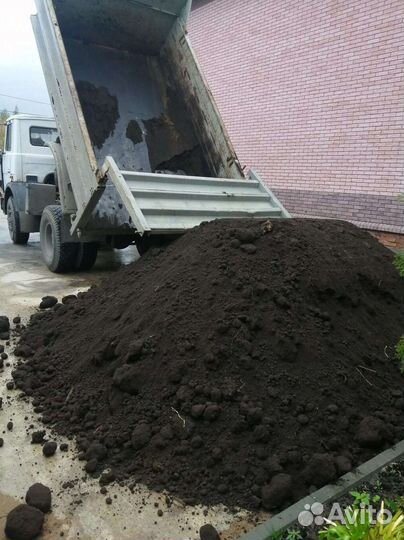 Чернозем земля плодородная грунт 10 кубов