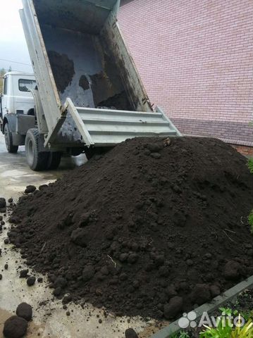 Чернозем земля плодородная грунт 10 кубов