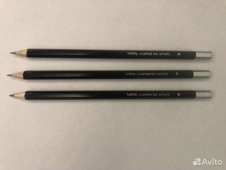 Карандаши графитовые Н, F, B