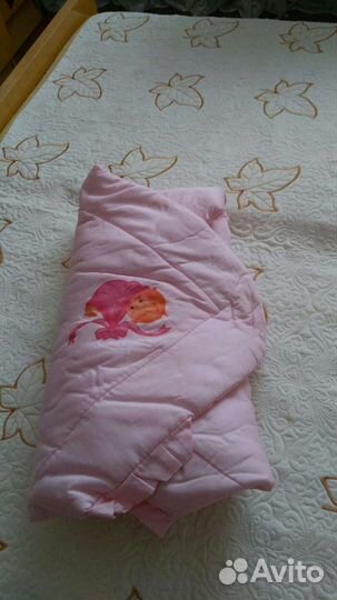 Конверт-одеяло для девочки на выписку