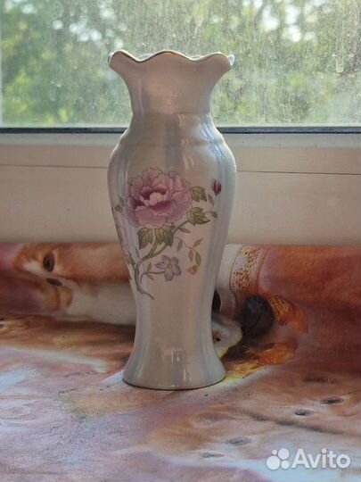 Ваза для цветов СССР керамика хрусталь стекло