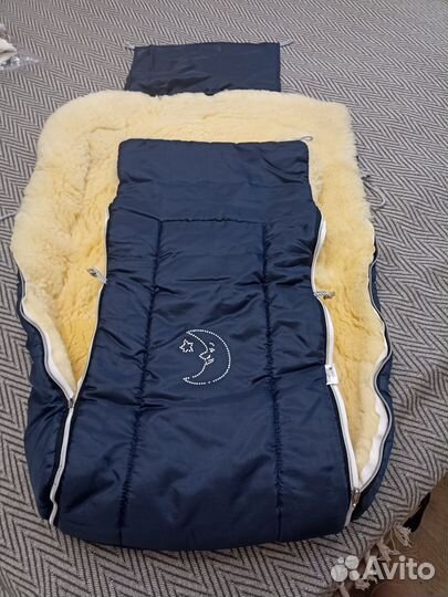 Конверт для новорожденных теплый