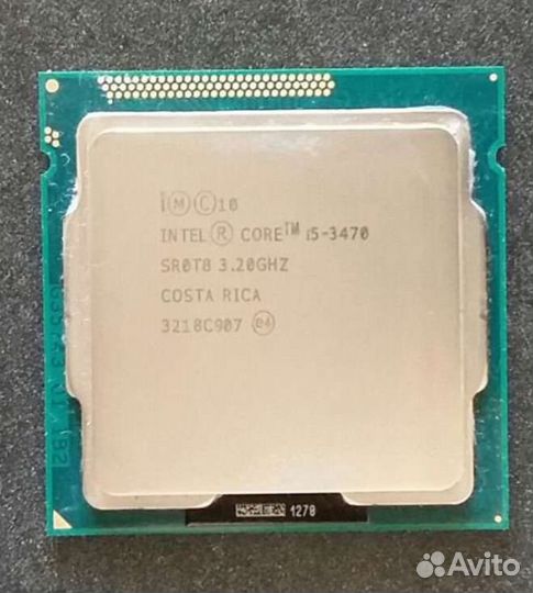 2 Процессора i5 3470/3450