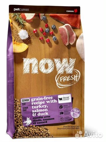 Корм NOW fresh беззерновой для кошек 